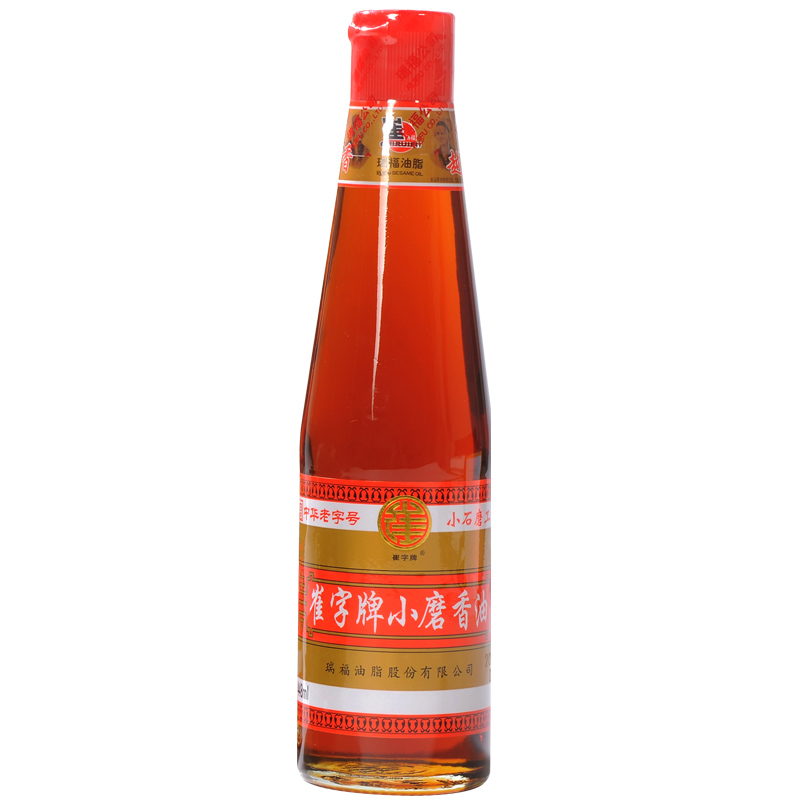 崔字牌小磨純芝麻香油448ml